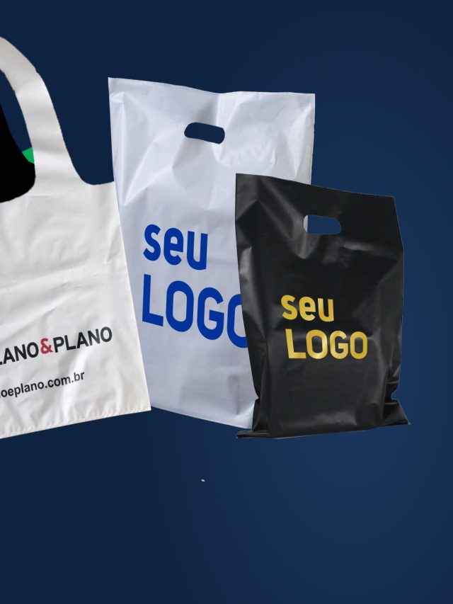 Sacolas plásticas personalizadas: um detalhe que faz toda a diferença!